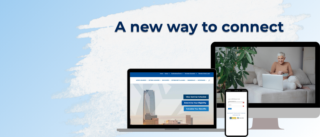 Various screenshots of the member portal on different electronic devices